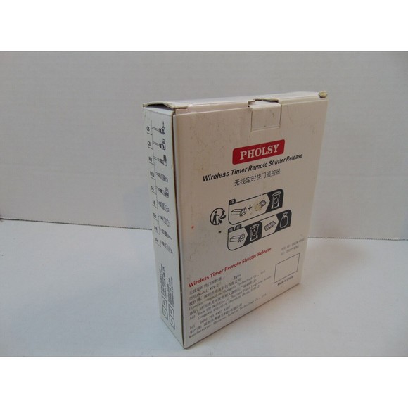 PHOLSY Wireless Timer Remote Shutter Release C8 -Open Box No cable - Picture 2 of 10